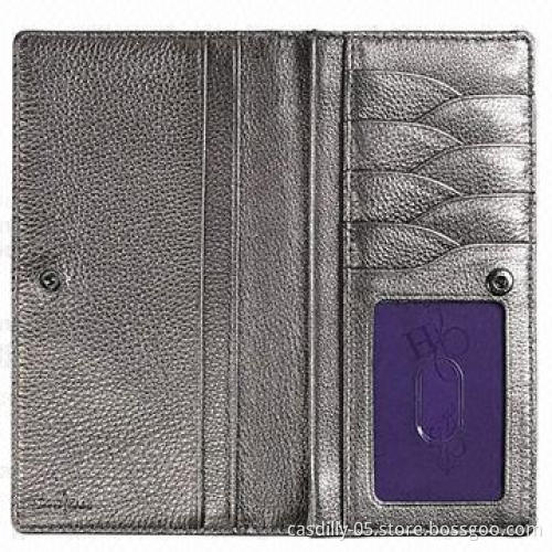 Wallets, Made of Leather, Top Zip Closure